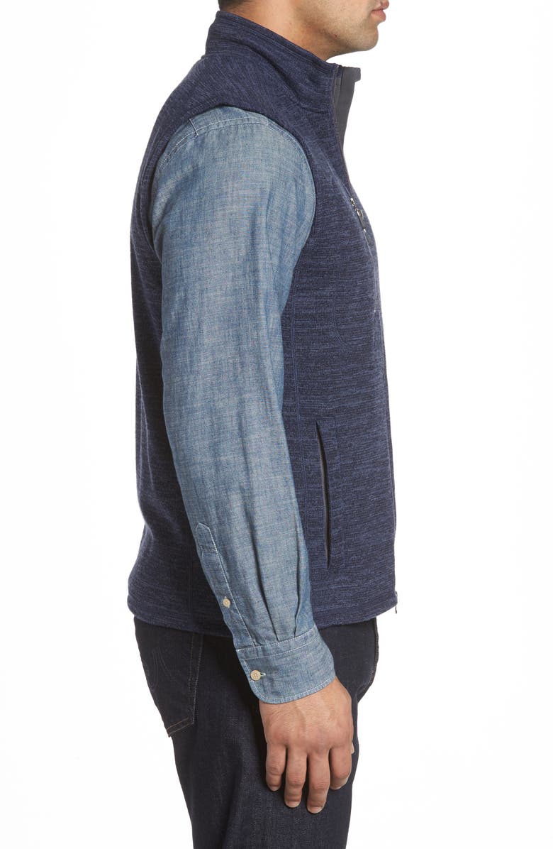 johnnie-O Tahoe Water Resistant Fleece Vest, Alternate, color, 