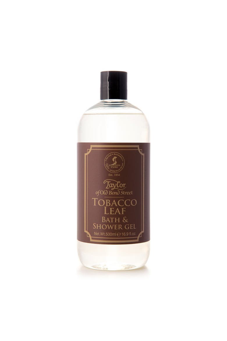 Tobacco Leaf Bath & Shower Gel, Main, color, White