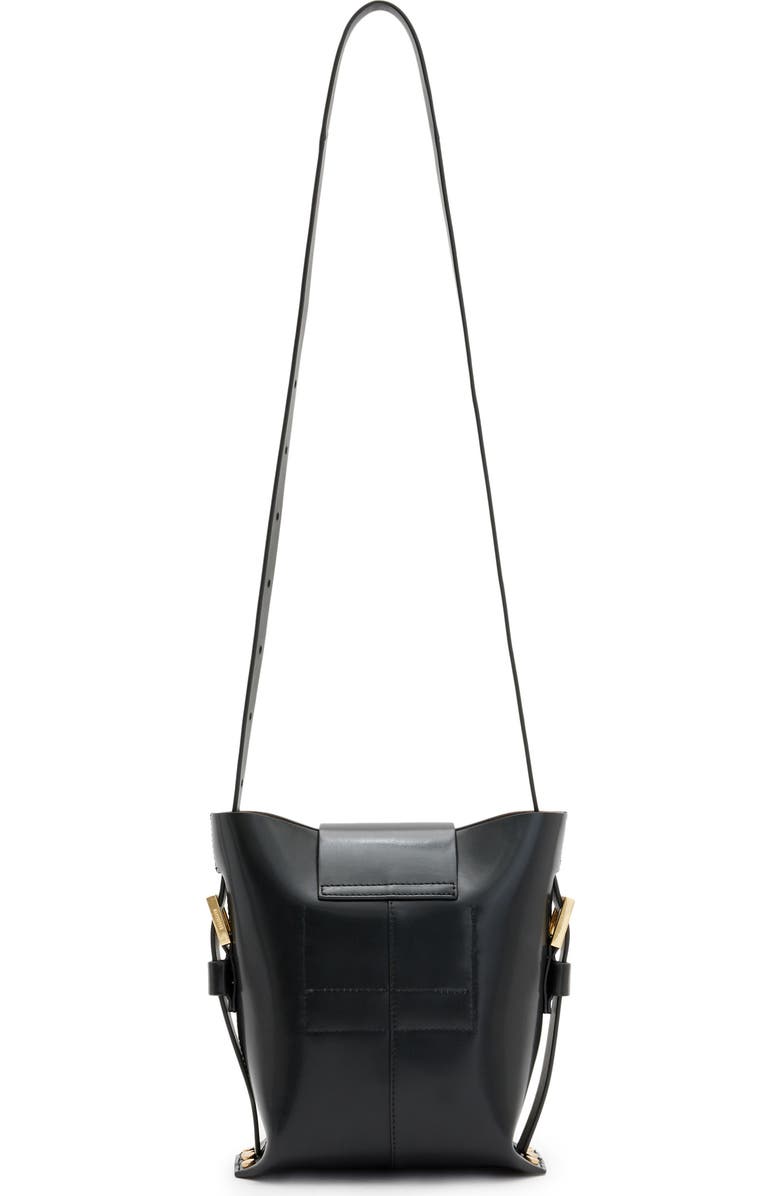 AllSaints Miro Crossbody Bucket Bag, Alternate, color,