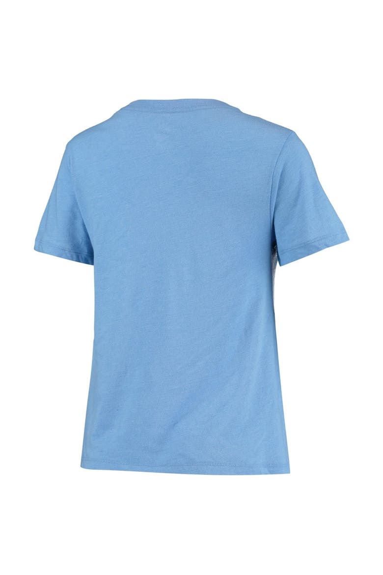 Women's League Collegiate Wear Heathered Light Blue Kentucky Wildcats Intramural Boyfriend Tri-Blend V-Neck T-Shirt, Alternate, color, Light Blue