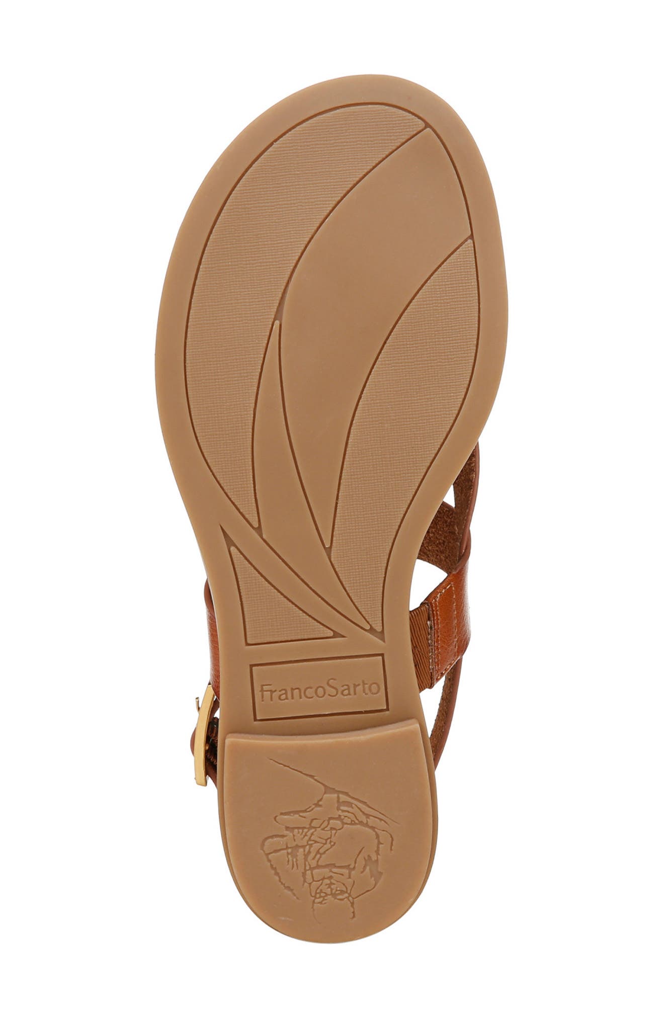Gabby Sandal, Alternate, color, COGNAC