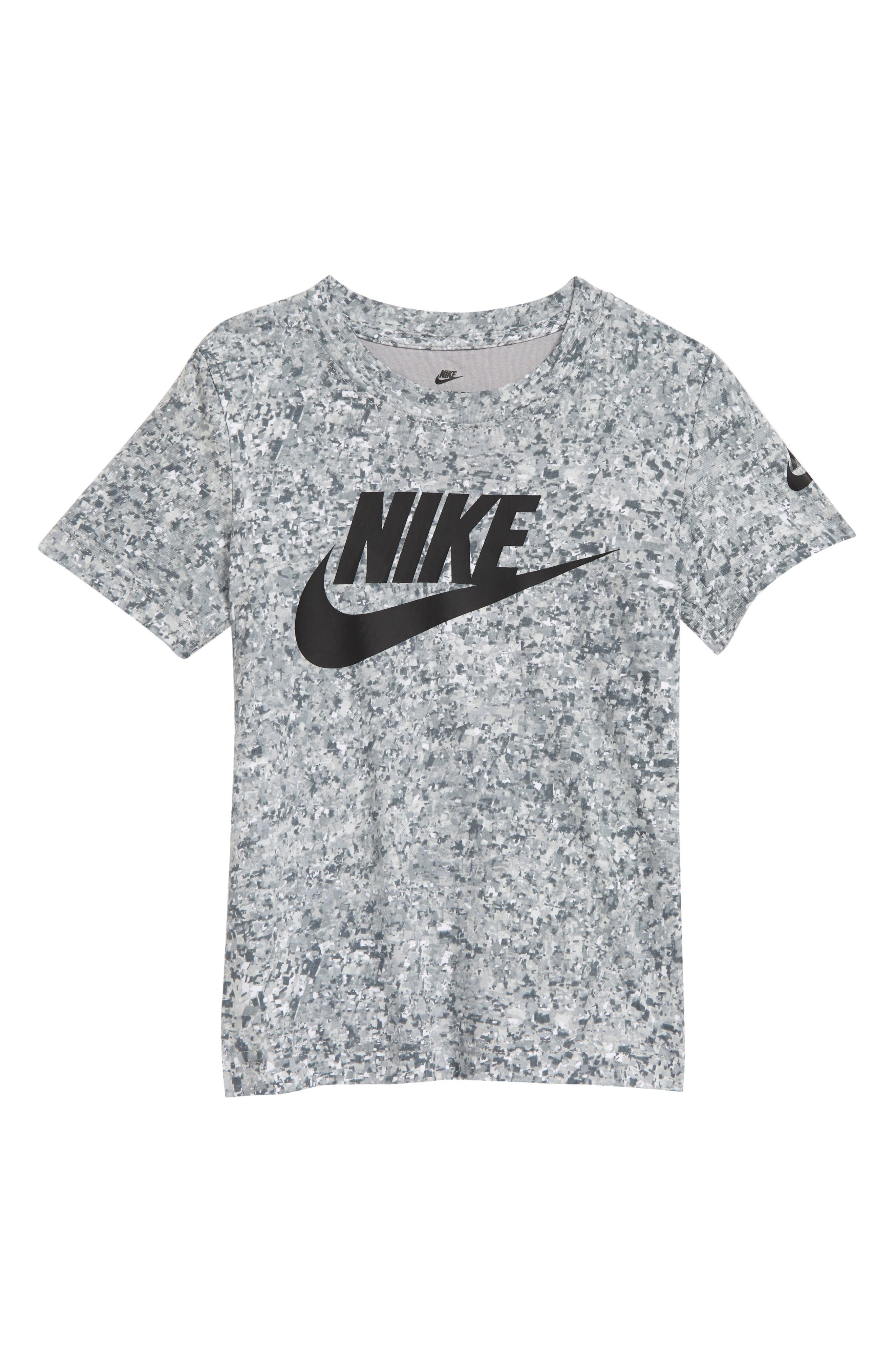 Nike Kids' Digital Confetti Cotton Logo T-Shirt | Nordstrom