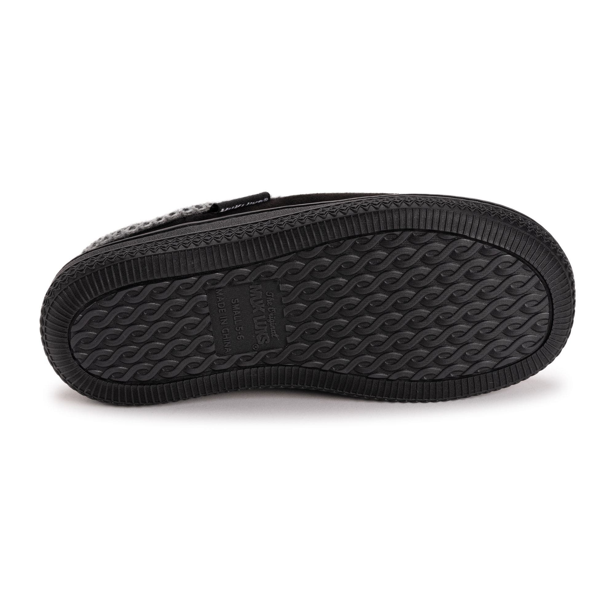 Jordi Genuine Suede Clog Slipper, Alternate, color, Black