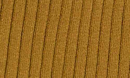 Kenneth Cole Large Chevron Stitch Sleeveless Mock Neck Sweater In Brown