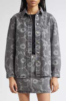 Marimekko Maridenim Vaihe Unikko Denim Shirt