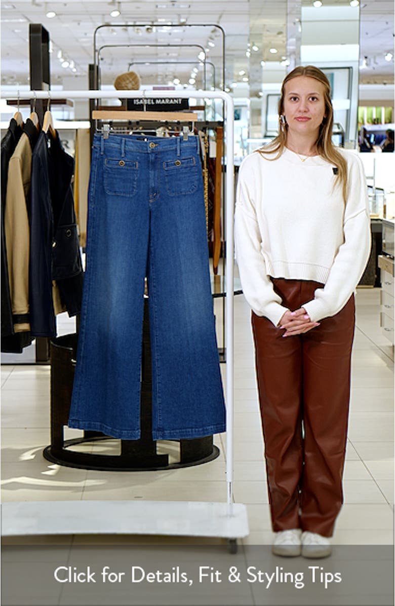 The Stashed Hustler Roller Patch Flare Leg Jeans, sales video thumbnail