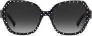 Kate Spade New York layne 57mm geometric square sunglasses