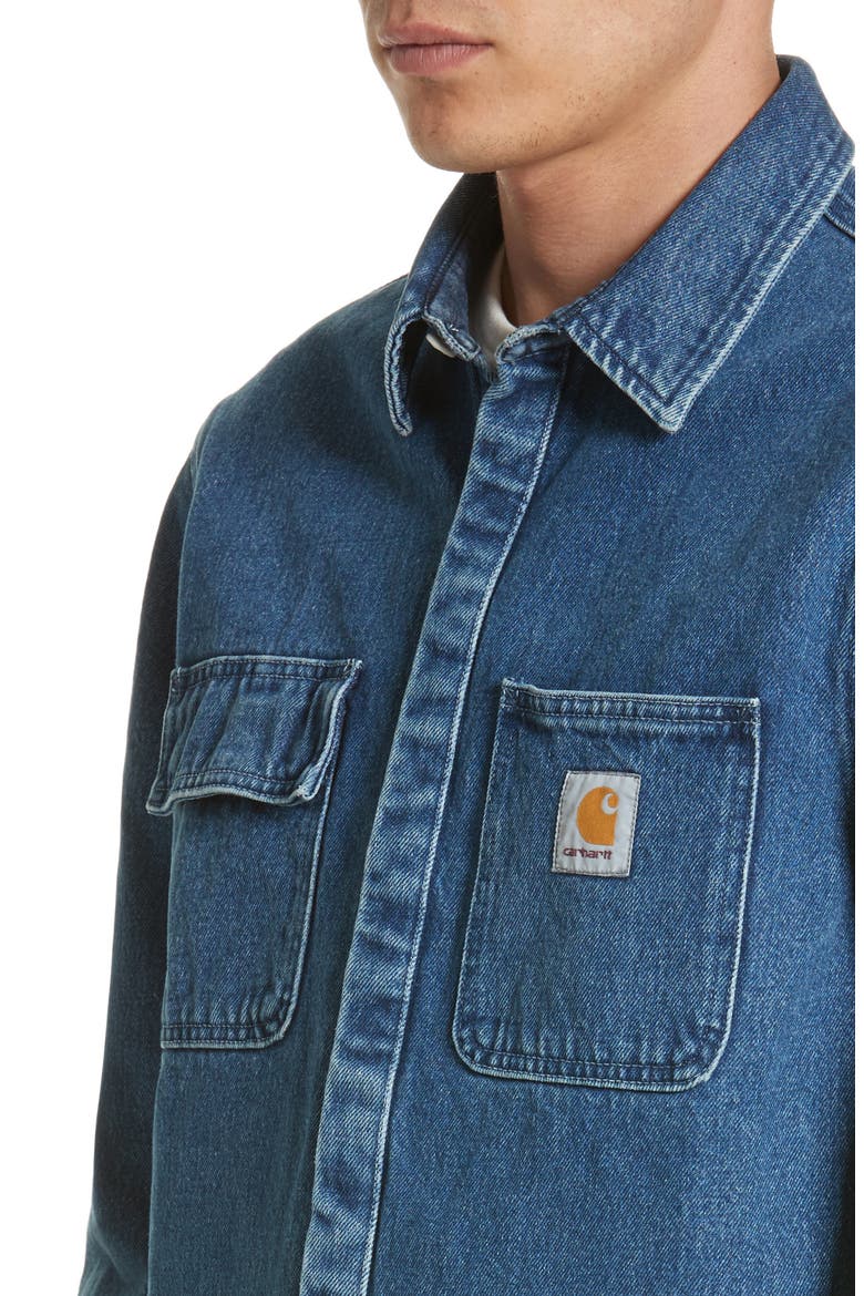 Salinac Shirt Jacket, Alternate, color, BLUE