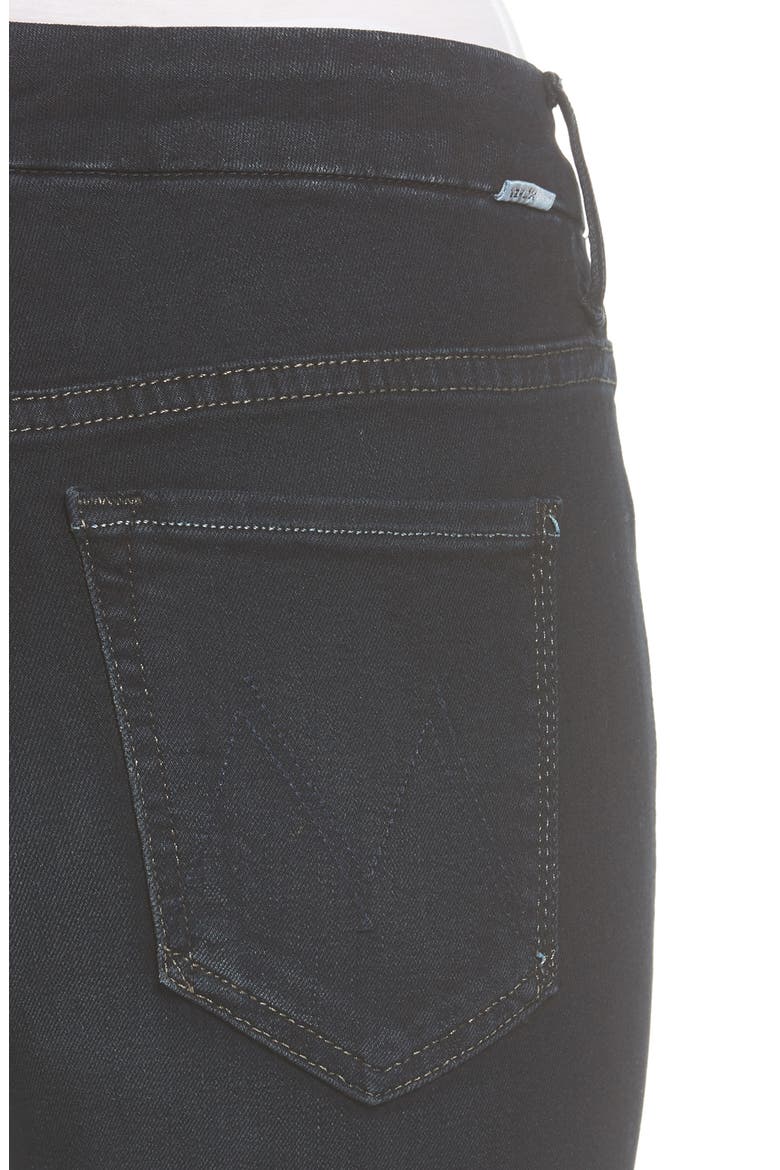 'The Looker' High Rise Skinny Jeans, Alternate, color, COFFEE TEA OR ME