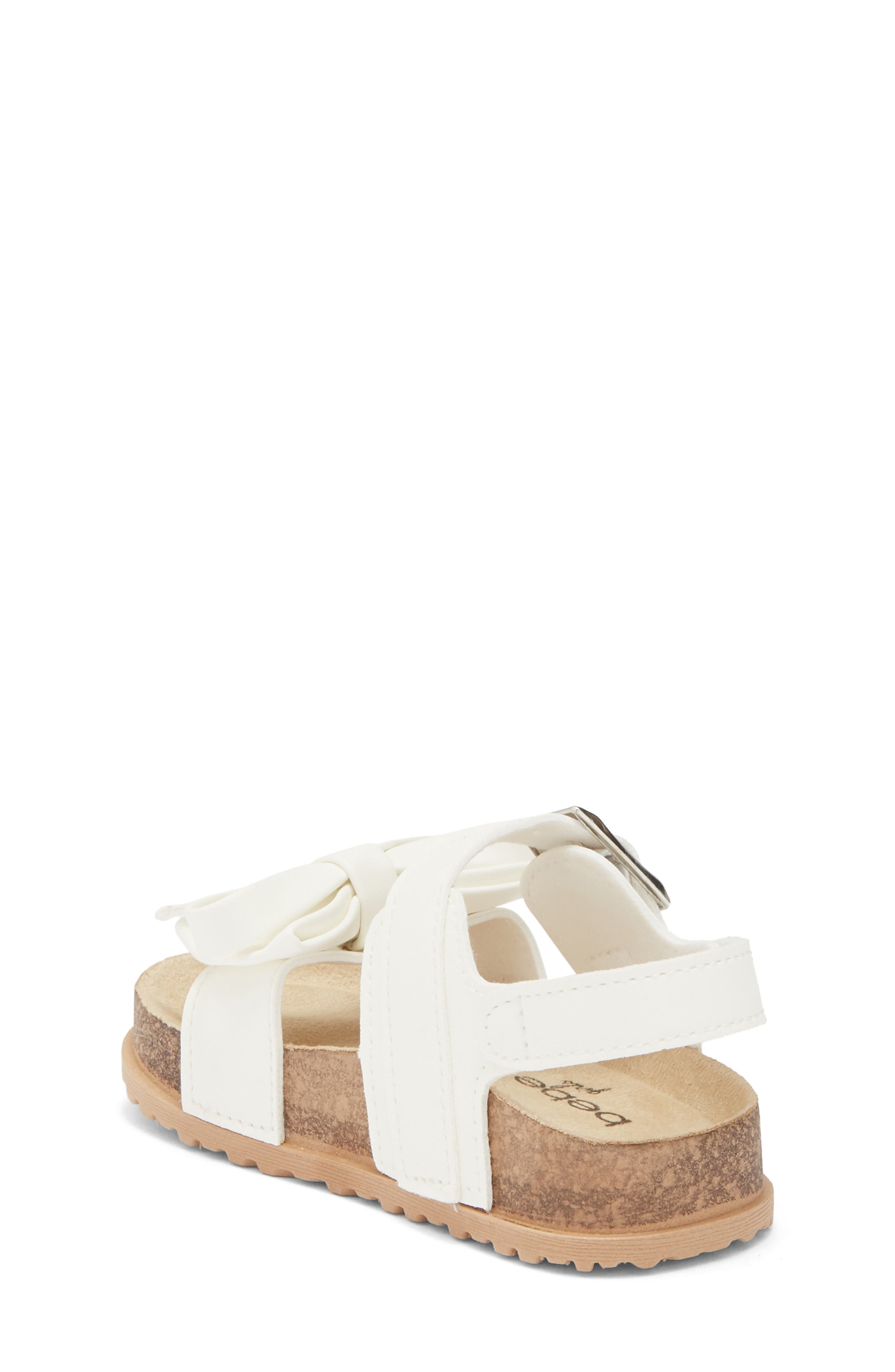 bebe Bow Sandal, Alternate, color, 