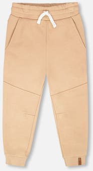 Deux par Deux French Terry Sweatpants with Cross Seams