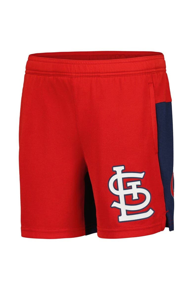 Youth Red St. Louis Cardinals 7th Inning Stretch Shorts, Alternate, color, Red