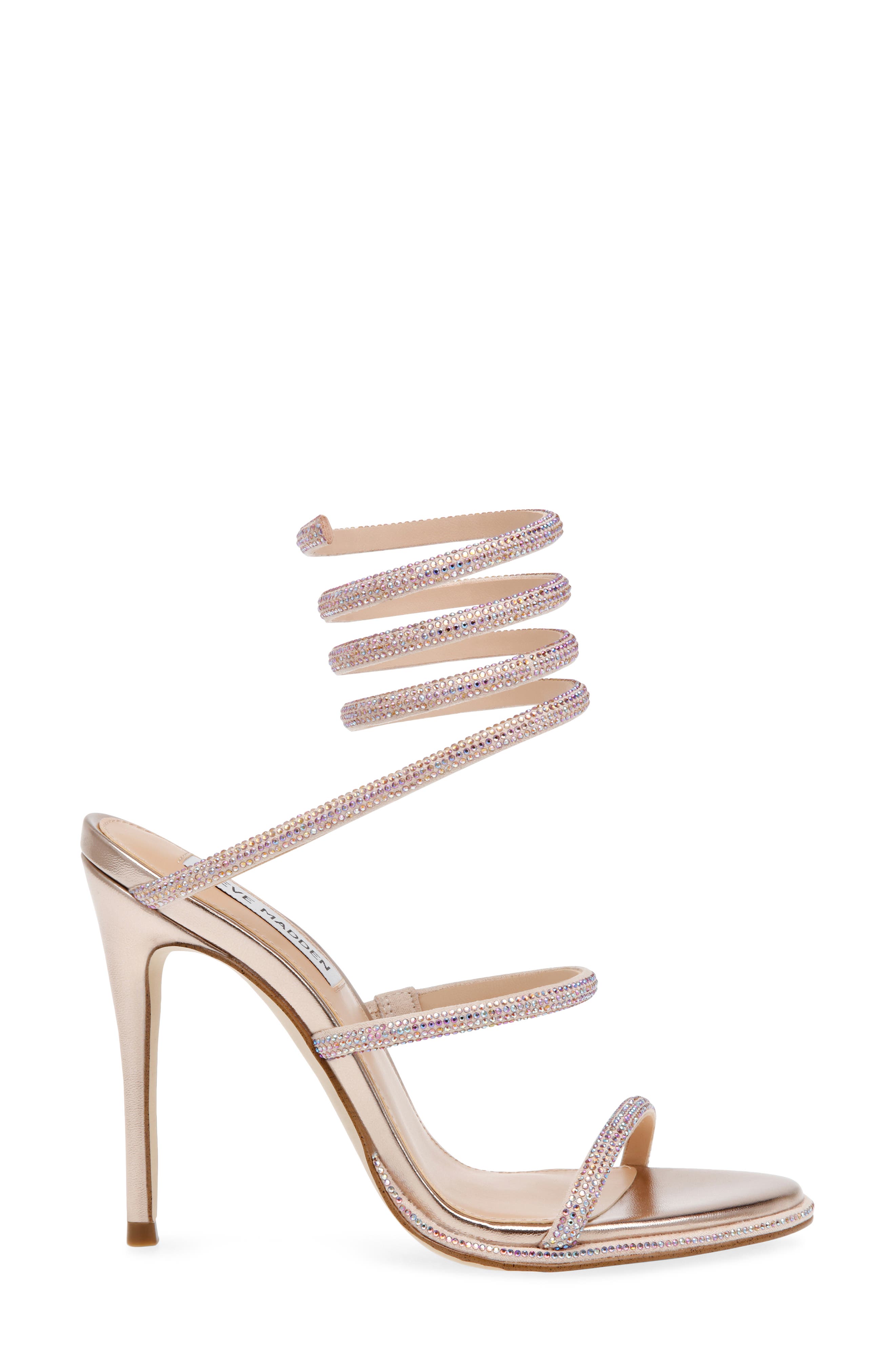 Steve Madden Exotica Ankle Wrap Sandal, Alternate, color, 