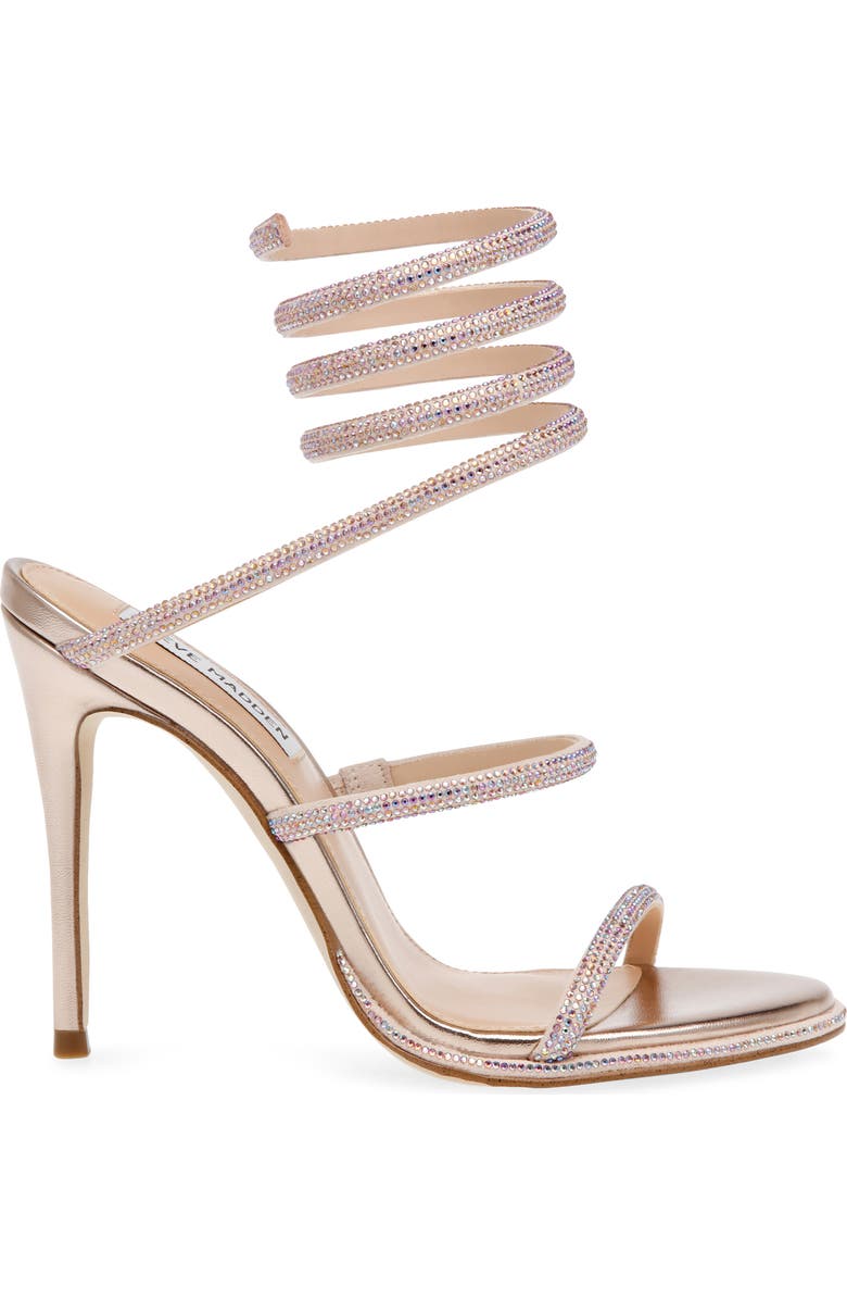 Steve Madden Exotica Ankle Wrap Sandal, Alternate, color,