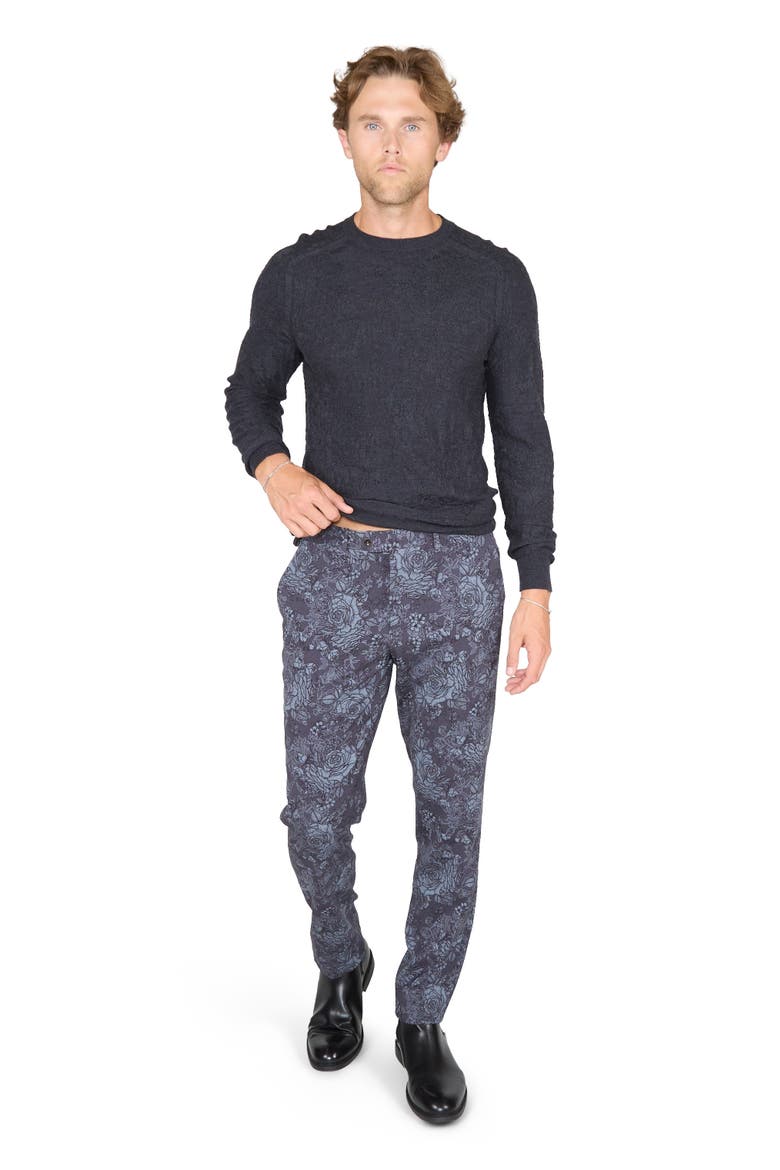 Cole Fully Fashioned Merino Wool Crewneck Sweater, Alternate, color, Charcoal