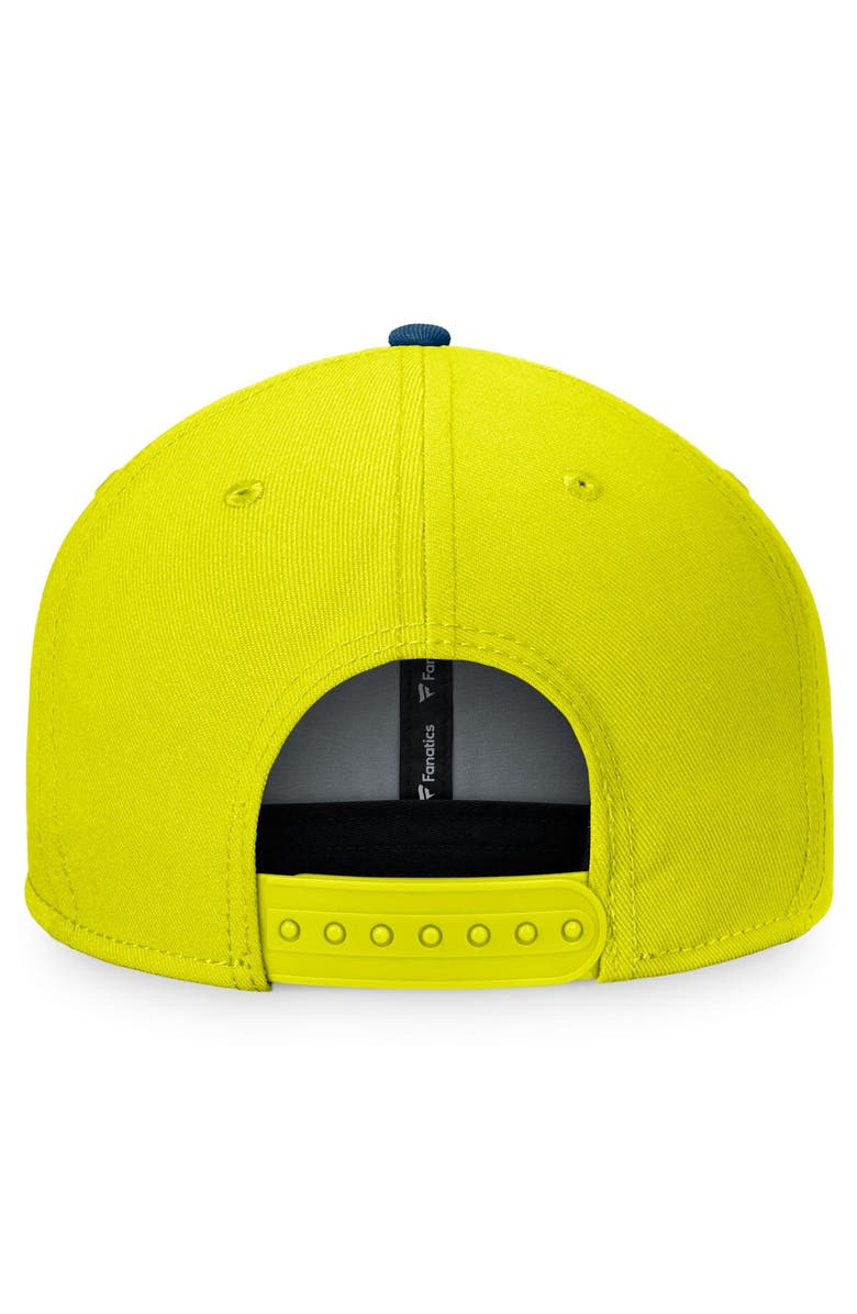 FANATICS Men's Fanatics Branded Yellow/Navy Nashville SC Downtown Snapback Hat, Alternate, color, Yellow