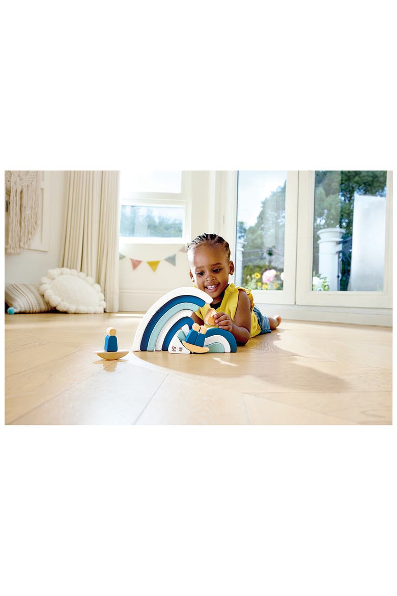Hokusai Great Wave Blocks Play Set, Alternate, color, MULTIPLECOLOR