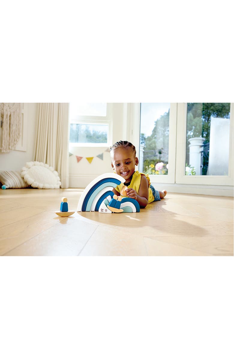 Hape Hokusai Great Wave Blocks Play Set, Alternate, color,