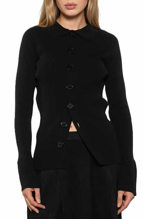 Beatrice Button-Down Long Sleeve Cardigan