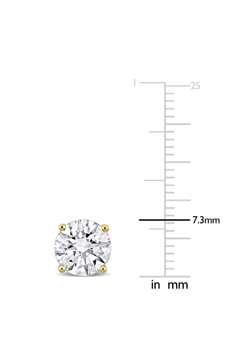 3 CTW Lab-Grown Diamond Stud Earrings 14k, Alternate, color, Yellow Gold