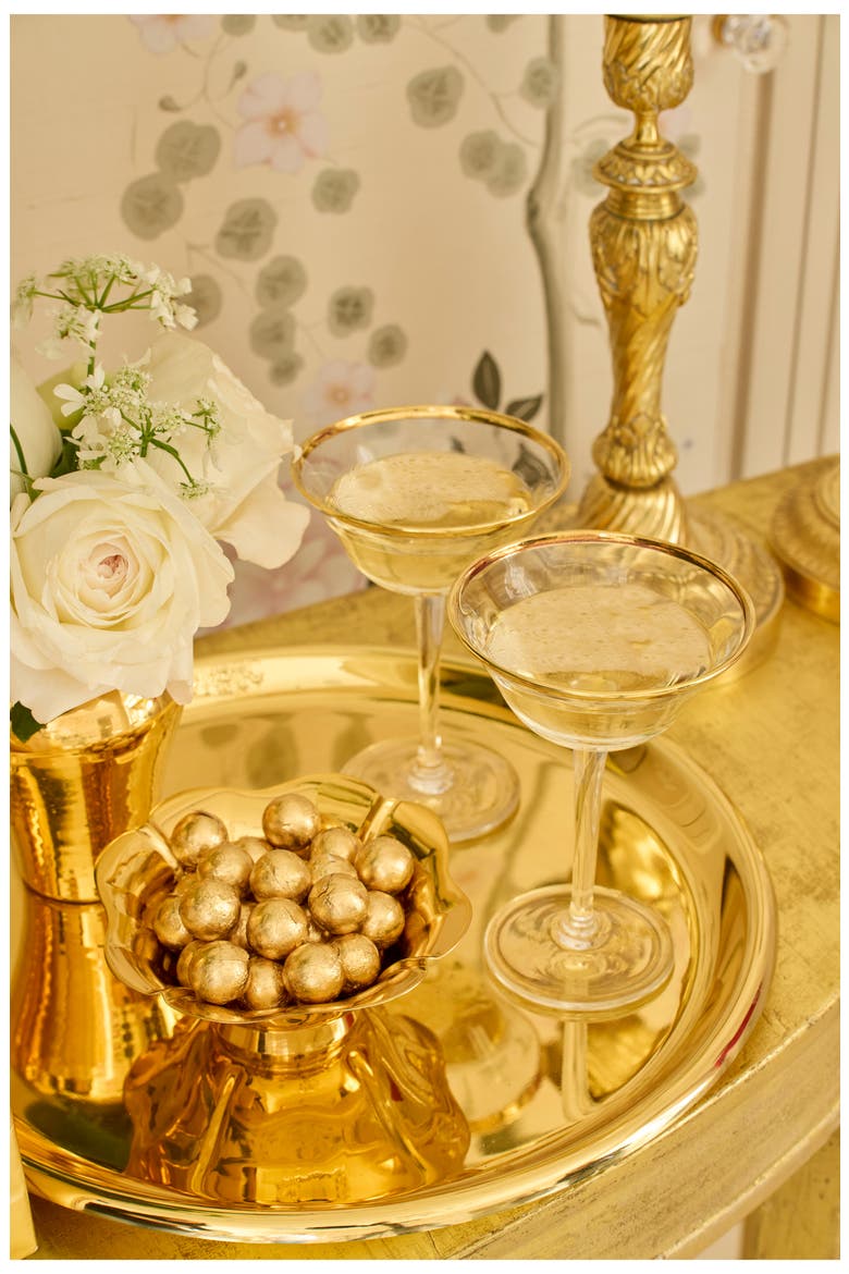 Marzia Tray, Alternate, color, GOLD