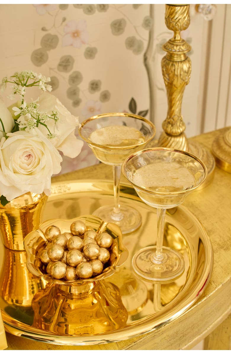 Aerin Marzia Tray, Alternate, color, Gold