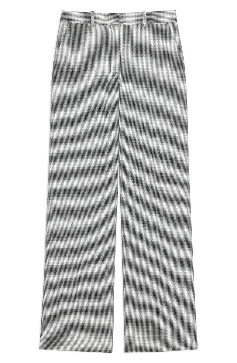 Theory Plaid Wide Leg Wool Blend Pants, Alternate, color, 