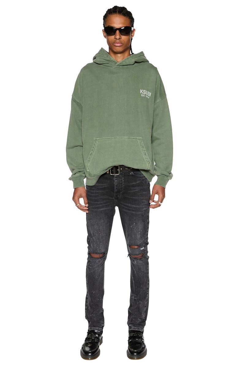 Ksubi State Ekcess Hash Cotton Hoodie, Alternate, color, 