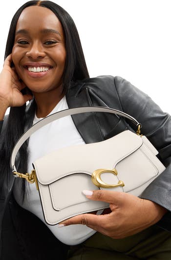 Twisted Tabby Leather Shoulder Bag