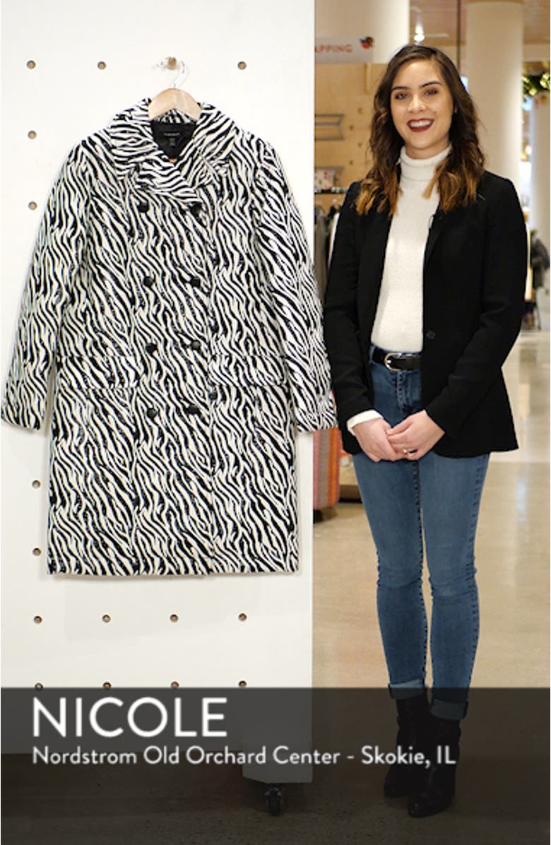 Zebra Print Coat, sales video thumbnail