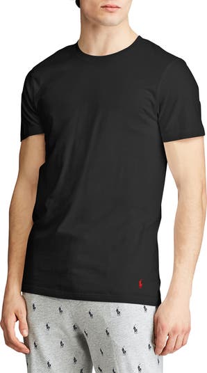 5-Pack Relaxed Fit Logo Embroidered Crewneck Undershirts