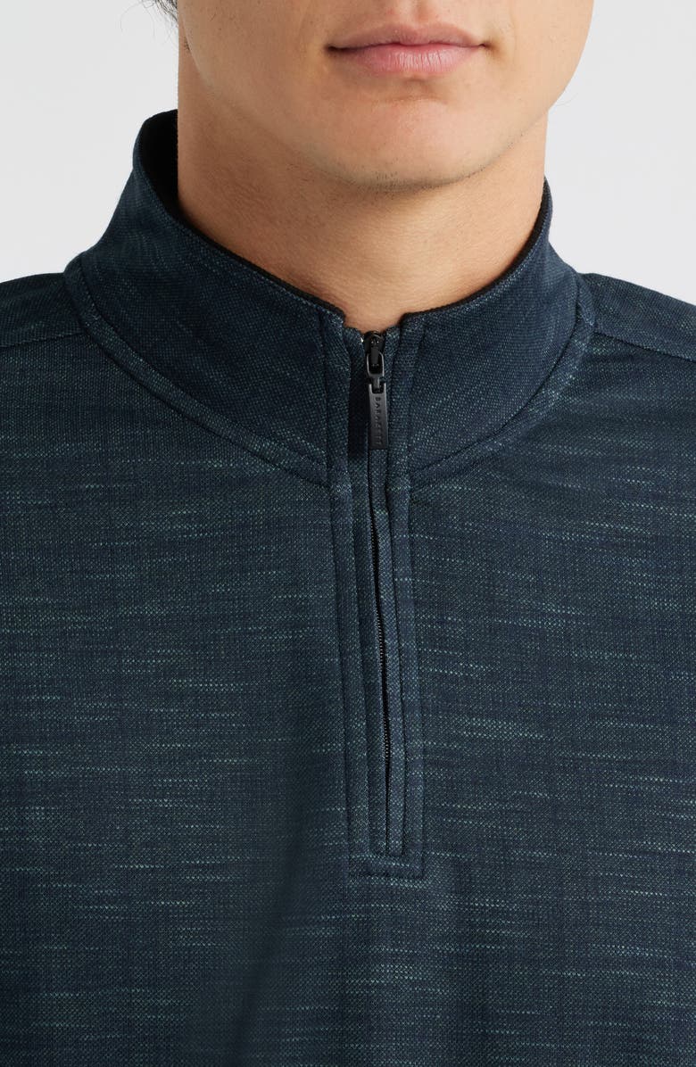 Robert Barakett Nash Quarter Zip Pullover, Alternate, color, Olive