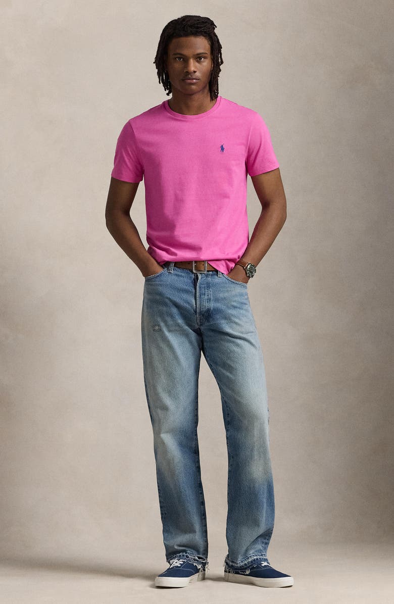 Polo Ralph Lauren Classic Fit Jersey Crewneck T-Shirt, Alternate, color,