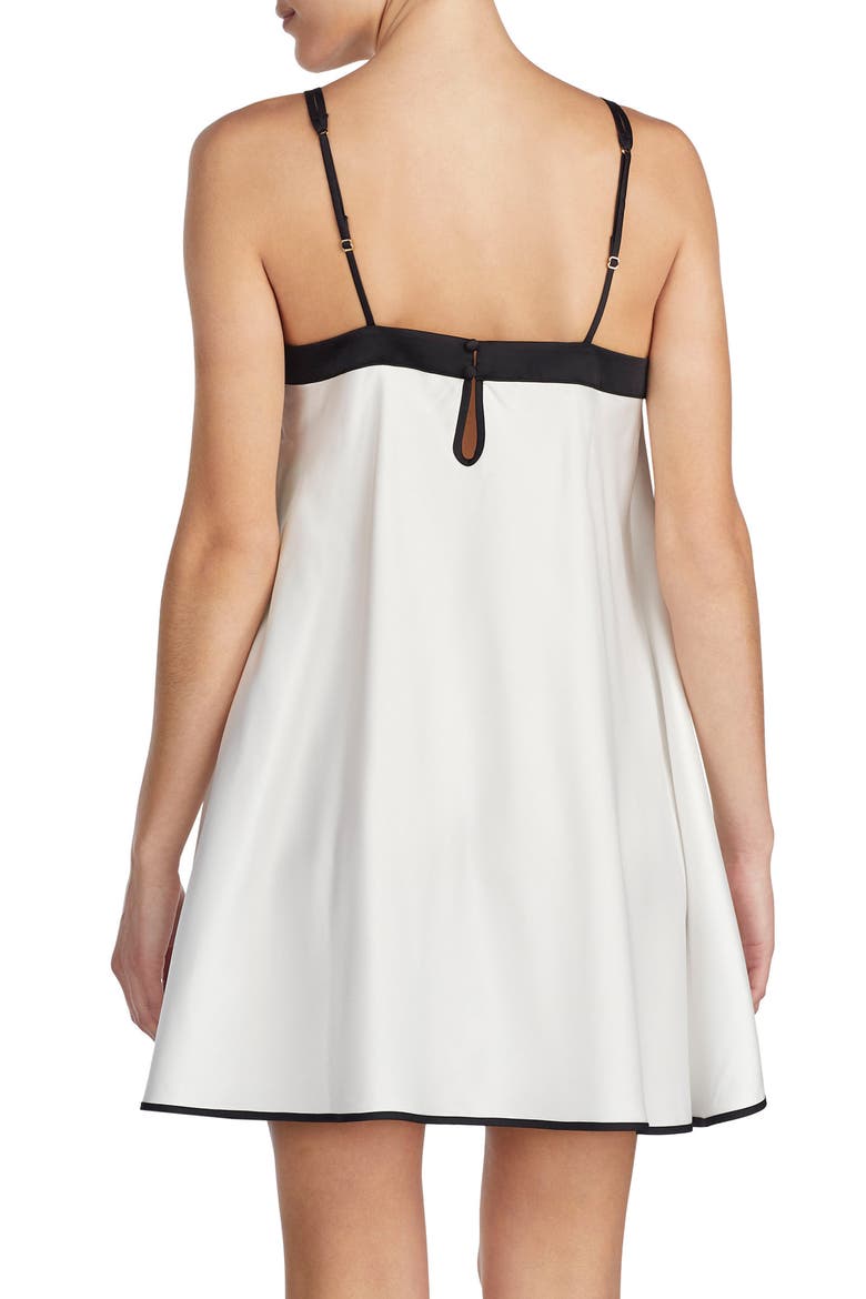 charmeuse chemise, Alternate, color, OFF WHITE