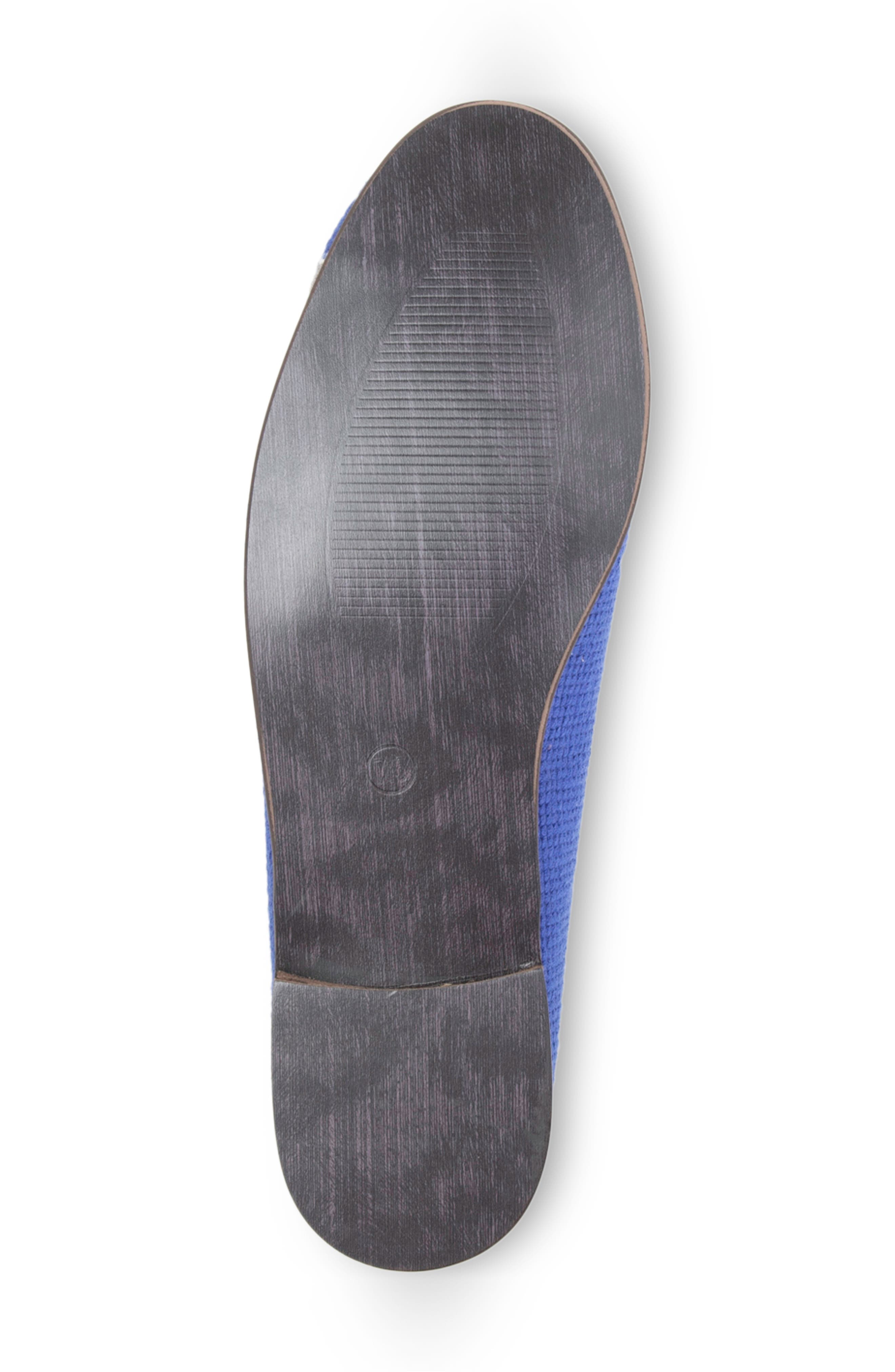 ByPaige Lighthouse Needlepoint Flat, Alternate, color, Navy Red Nautical