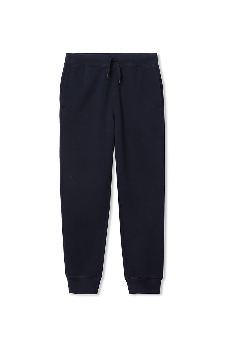 Lands' End Kids Husky Jogger Sweatpants, Main, color, Classic Navy