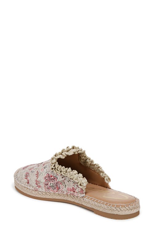 Circus Ny By Sam Edelman Mallory Espadrille Mule In Natural Blush Multi