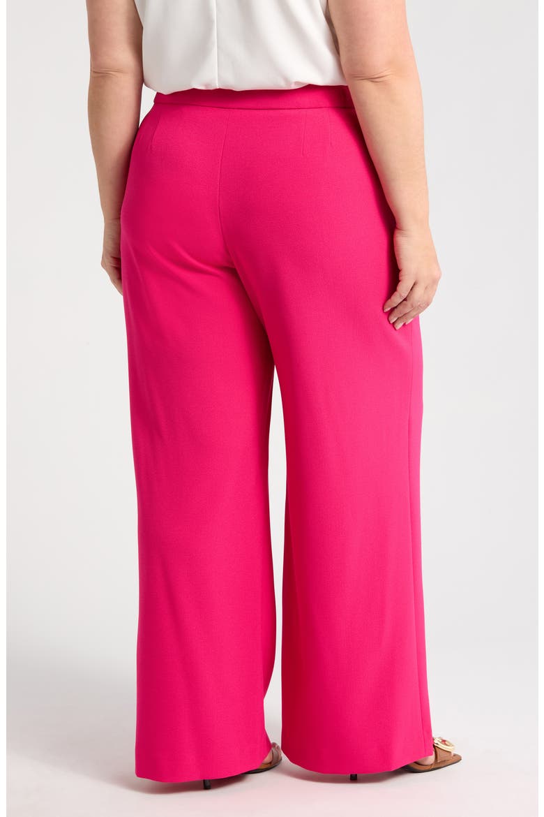 Wide Leg Pants, Alternate, color, RASPBERRY
