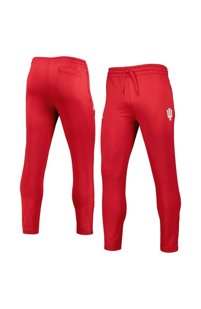 adidas Men's adidas Crimson Indiana Hoosiers AEROREADY Tapered Pants, Main, color, Crimson