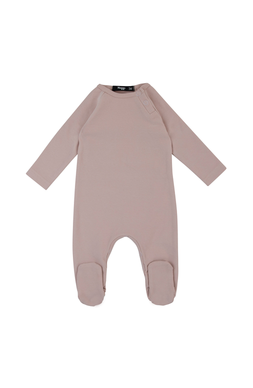 Noggiwear Wings Footie In Pale Pink
