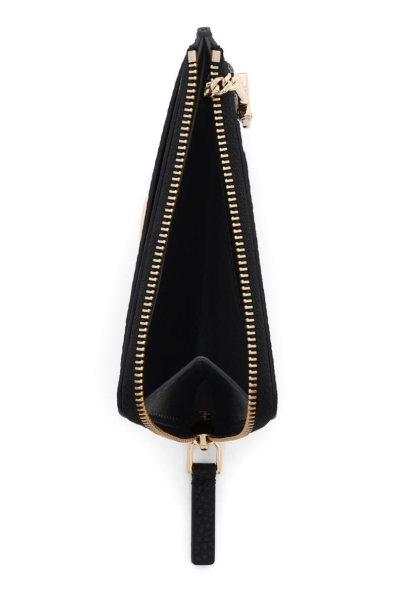 The J Marc Top Zip Multi Wallet, Alternate, color, BLACK