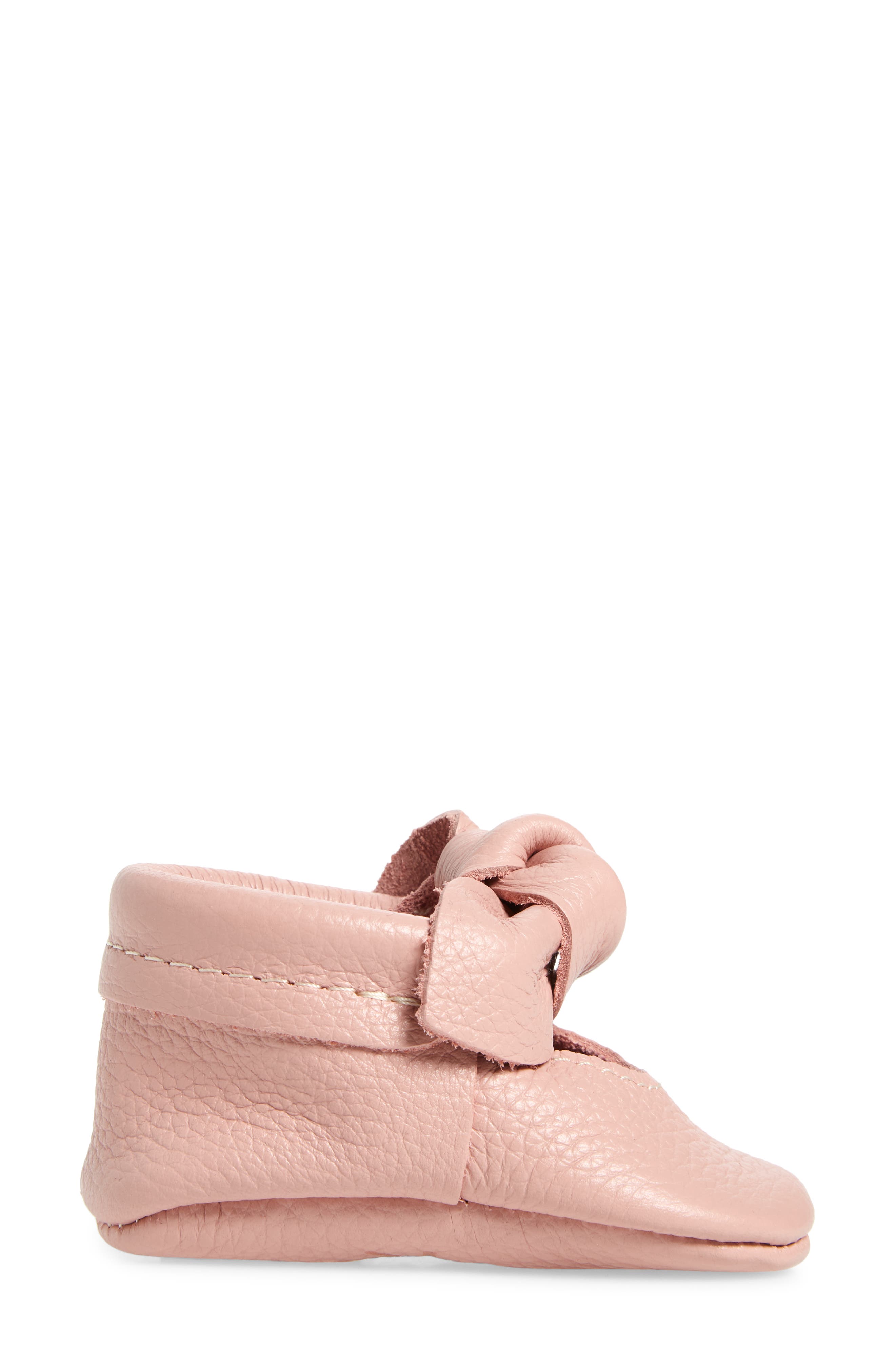Ballet Bow Moccasin, Alternate, color, BLUSH