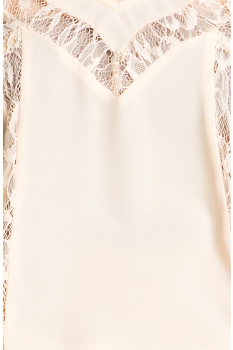 Lace Inset Camisole, Alternate, color, CREAM