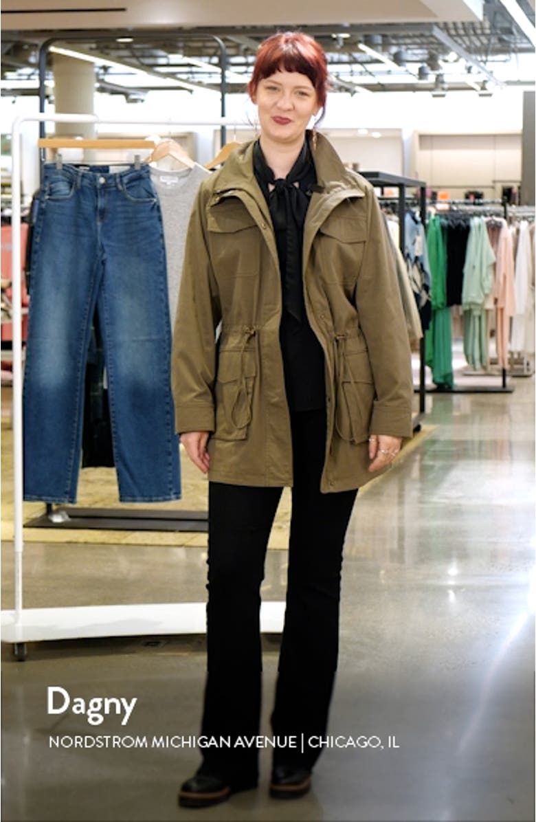 Cinch Waist Anorak Jacket, sales video thumbnail