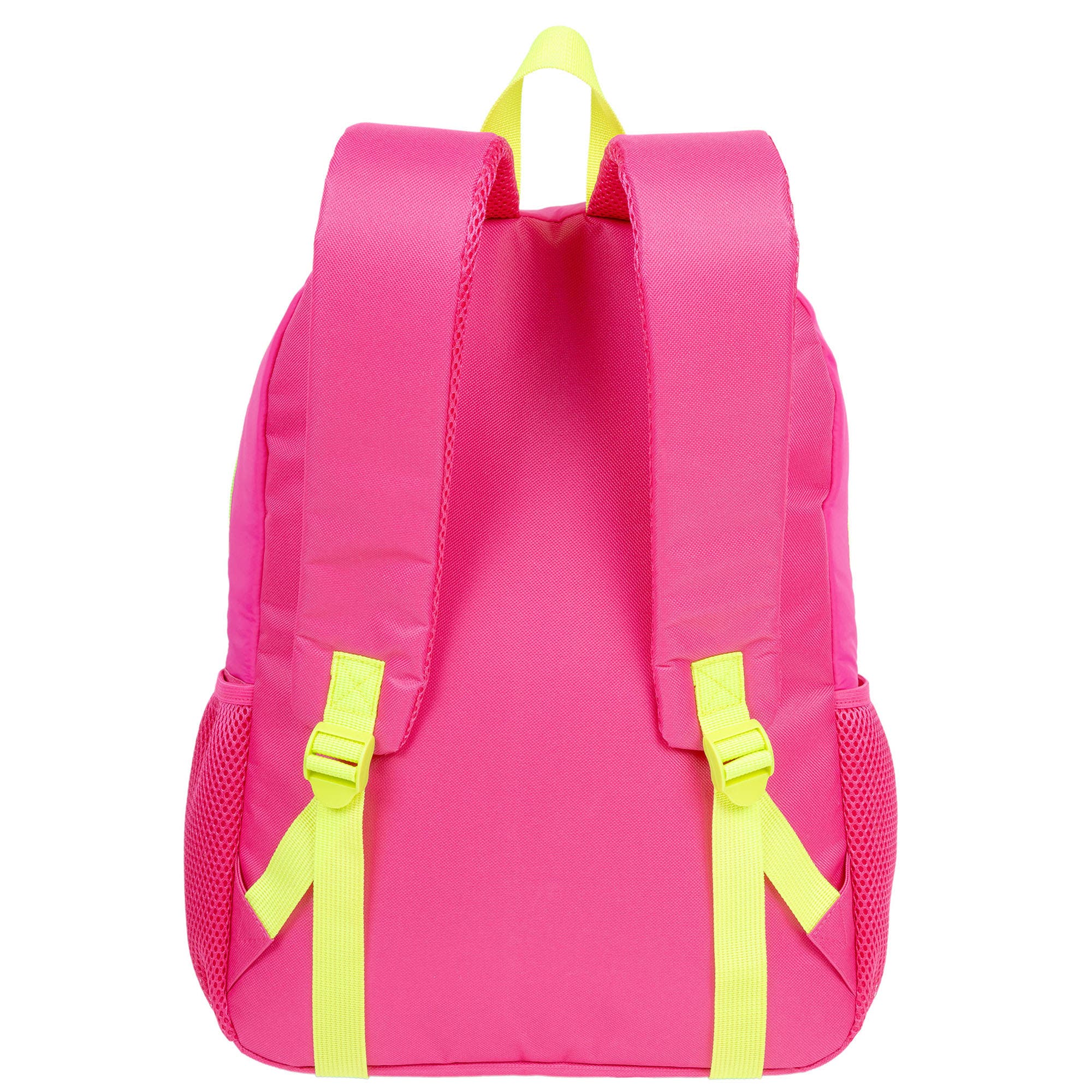 Style.Lab Debo Wavy Rainbow Puffer Backpack, Alternate, color, Pink
