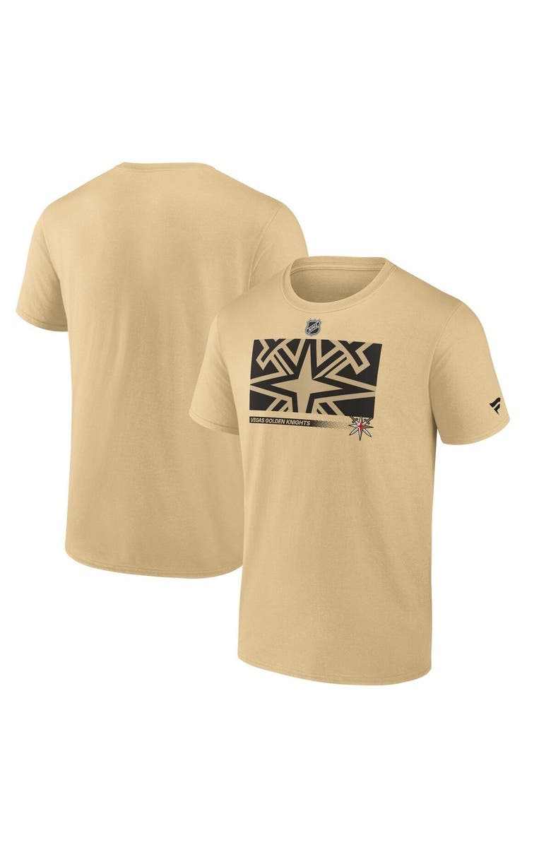 FANATICS Men's Fanatics Branded Black Vegas Golden Knights Authentic Pro Core Collection Secondary T-Shirt, Alternate, color, Black