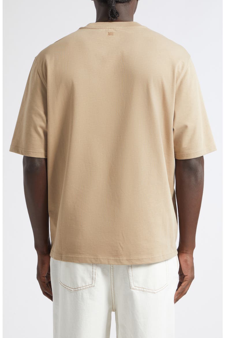 Ami de Coeur Cotton T-Shirt, Alternate, color, A184 MASTIC BEIGE