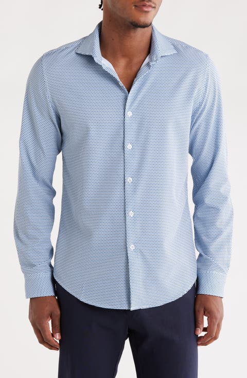 Geo Tech Long Sleeve Shirt