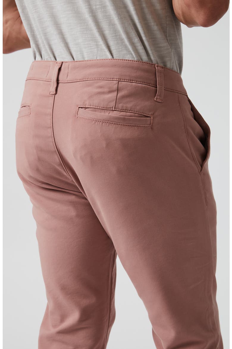 Verona Slim Straight Leg Chinos, Alternate, color, ROSE HIGH FLYER