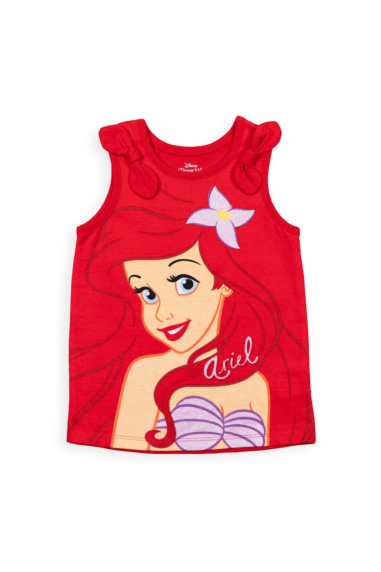 Frozen 2-Piece Tank Top and Shorts Set, Alternate, color, Red Ariel